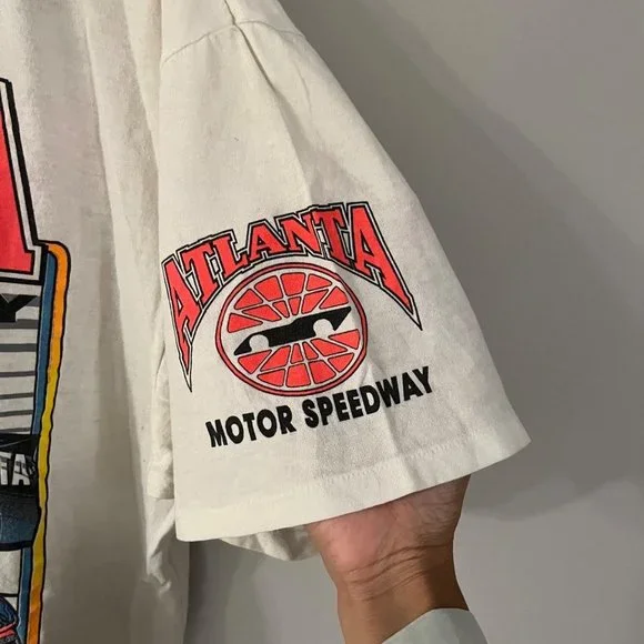 Vintage Atlanta Motor Speedway Racing Tee Shirt Size XXL - Picture 4 of 6